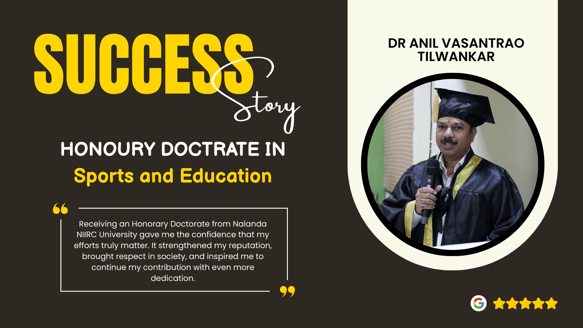 Dr. Anil Vasantrao Tilwankar